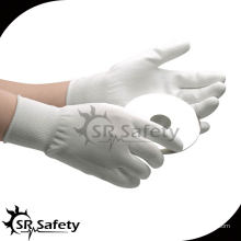 SRSAFETY 13 Ga Guantes de PU más baratos / guantes de trabajo / pu cubiertos de guantes en388